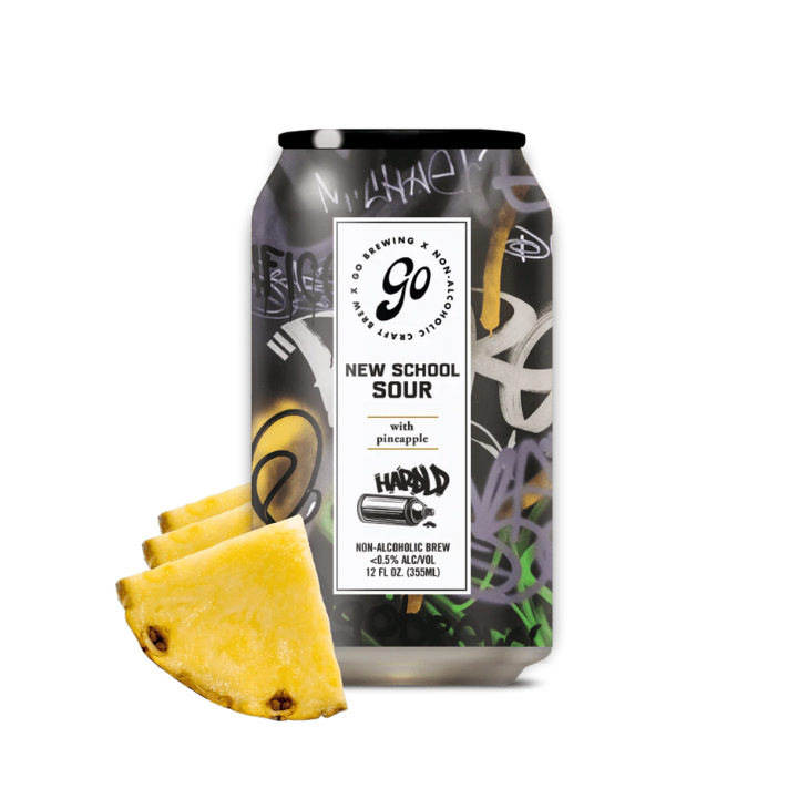 Go Brewing New School Sour Pineapple 6-Pack